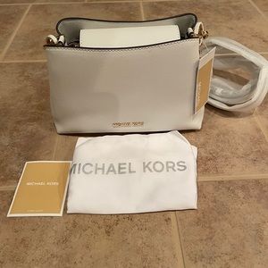 Michael Kors Portia East West Satchel Beige - NWT